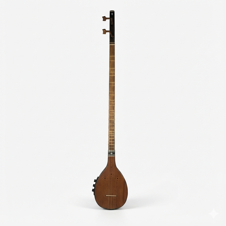 Movlana Professional Flat Electric Acoustic Setar MOS-305E