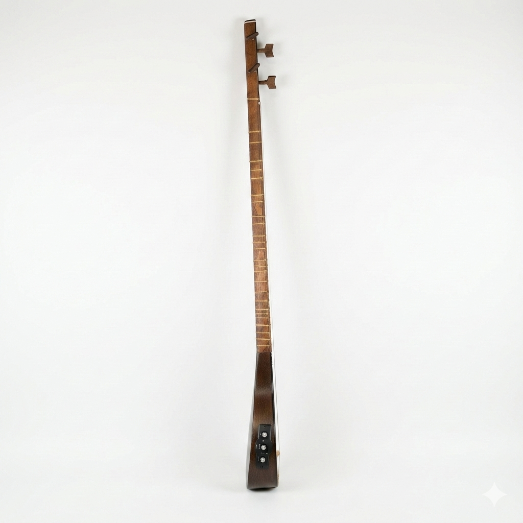 Movlana Professional Flat Electric Acoustic Setar MOS-305E