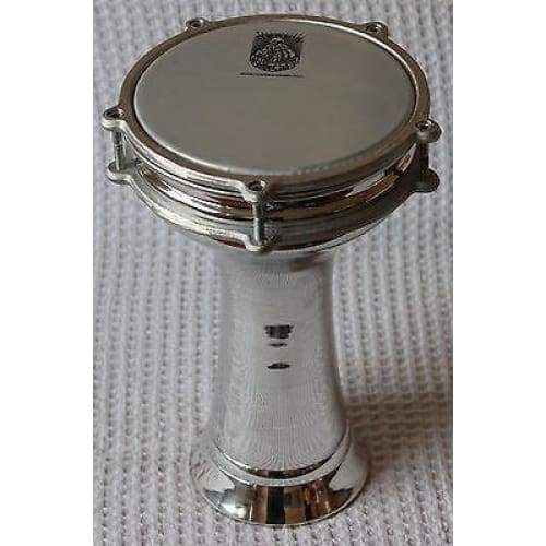 Darbuka turca de práctica Cumbus 18 cm con cuerpo de aluminio