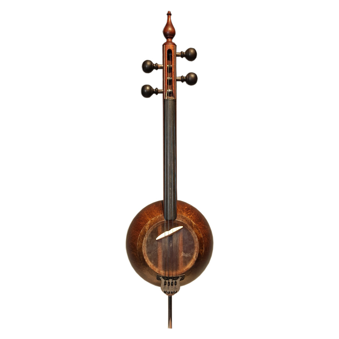 کمانچه آذری ویژه AZK-8 با بدنه چوبی منبتکاری