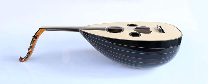 Sala Muzik solak el yapımı Arap ceviz udu AAO-108L ladin yüzeyli