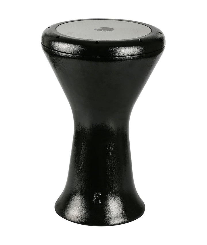 دربوکای حرفه‌ای EP-002-B ساخت Emin Percussion با بدنه آلومینیومی و روکش حکاکی‌شده