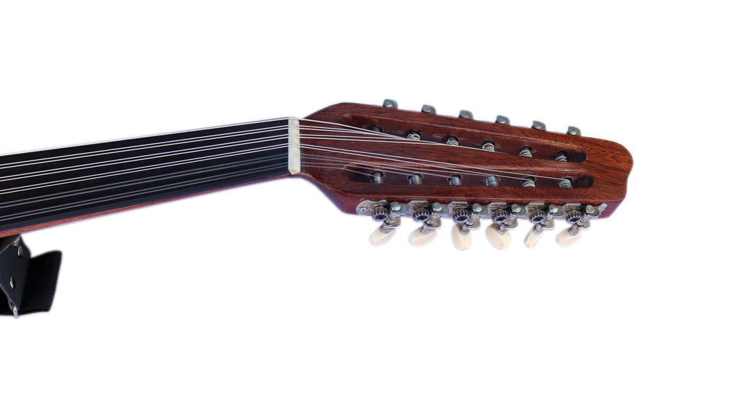 Oud eléctro-acústico turco caoba OUDE 5 por Sala