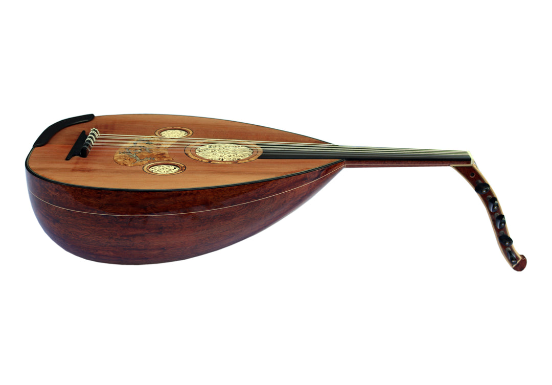 Premium Turkish oud SALA-T17 with pomela bowl and cedar face by Sala Muzik