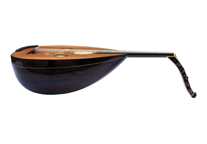 Premium Arabic oud SALA-Y18 with wenge bowl and cedar face by Sala Muzik