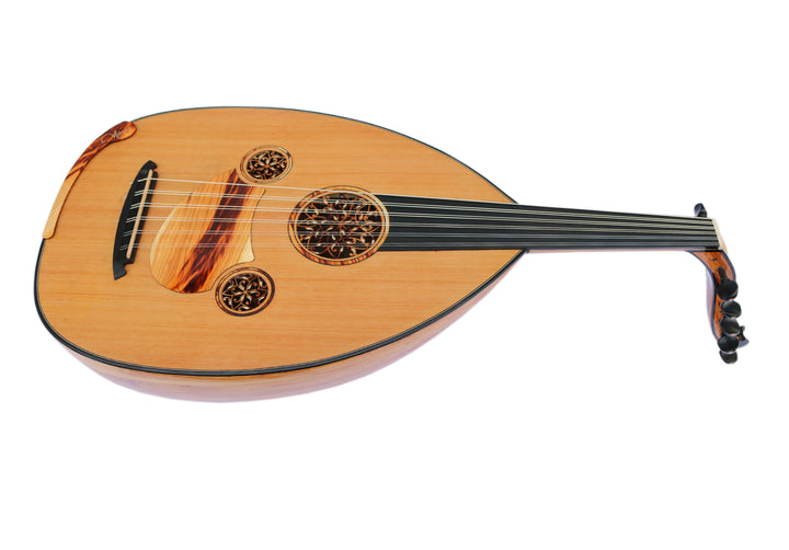 عود تركي من خشب المشمش والأرز من صنع Miras Lute