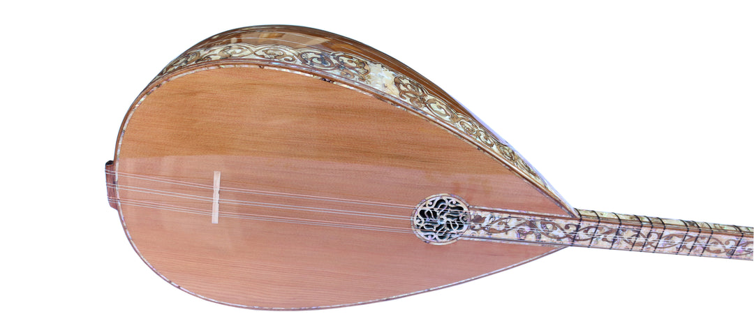 Pearl-inlaid long neck baglama PEARL-1 by Sala