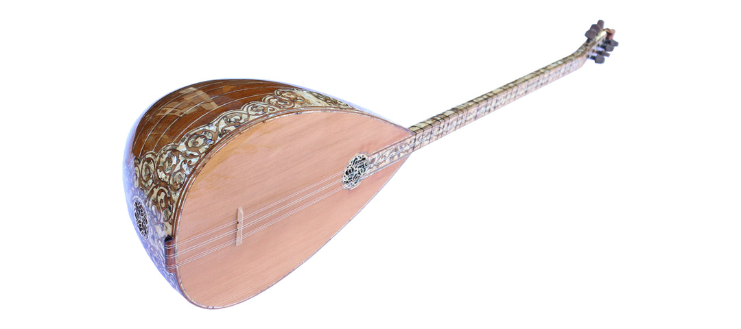 Handmade pearl long neck baglama PEARL-1 by Sala