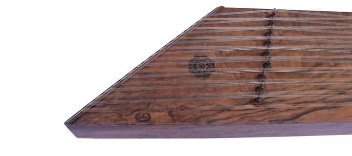 Sadeghi santoor SS-409 with walnut body and mezrabs