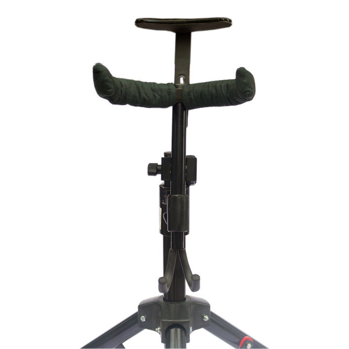 Soporte darbuka plegable CSK-302 de Handike con brazos de espuma y apoyo trasero