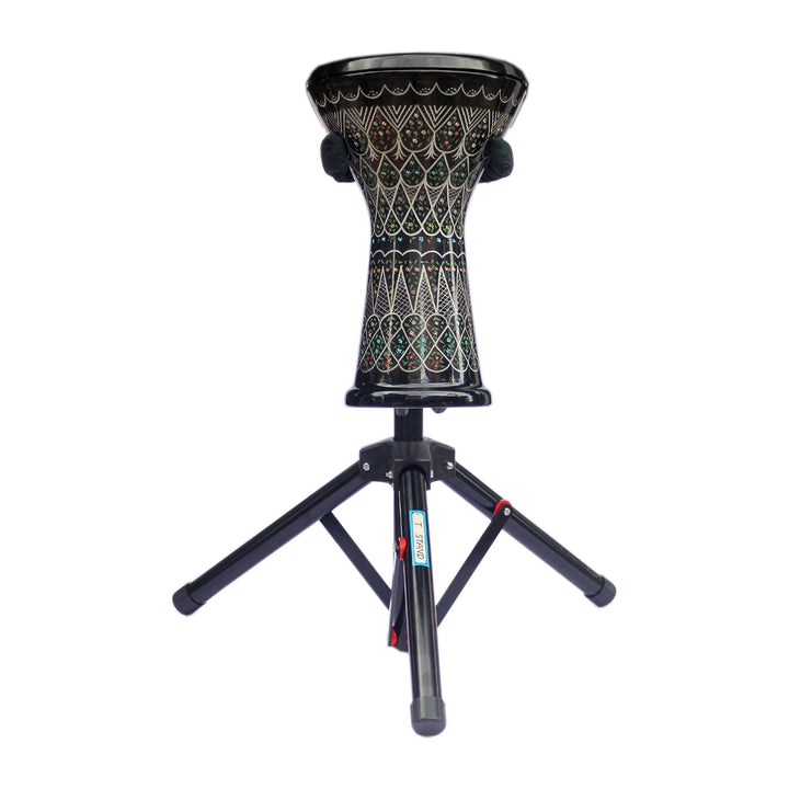 Soporte darbuka ajustable CSK-302 de Handike con pies de goma antideslizante para estabilidad