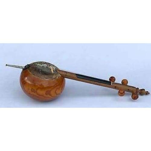 Davari Azeri kamancha with mulberry bowl handmade spike fiddle