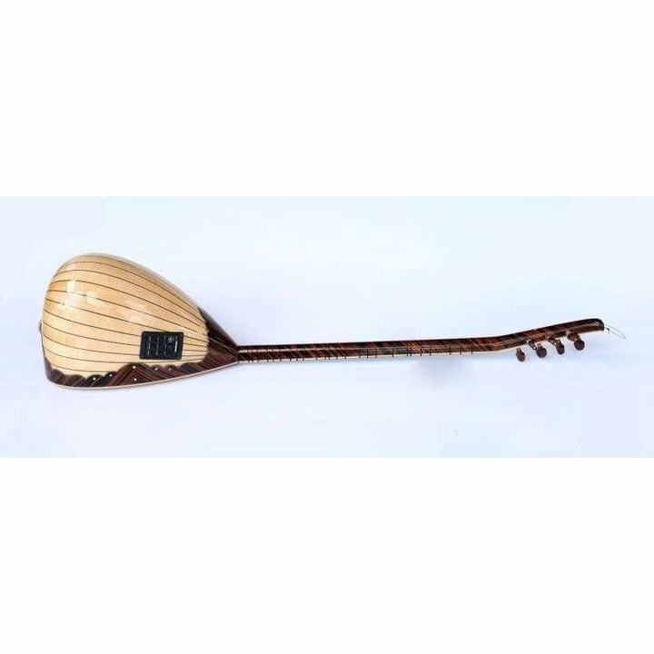 Maple long neck baglama saz SSL-403EQ by Sala