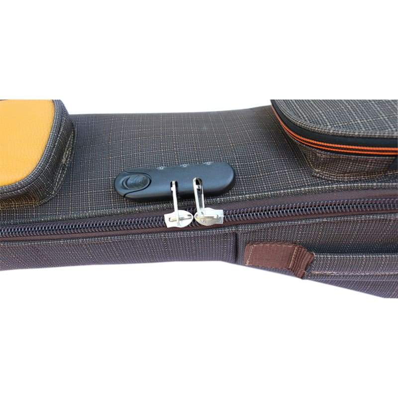 Padded kamanche case SAFE-415 by Sala with adjustable straps