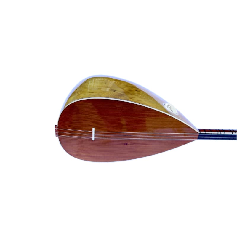 Baglama mástil largo de morera tallada DST-307 con resonancia rica