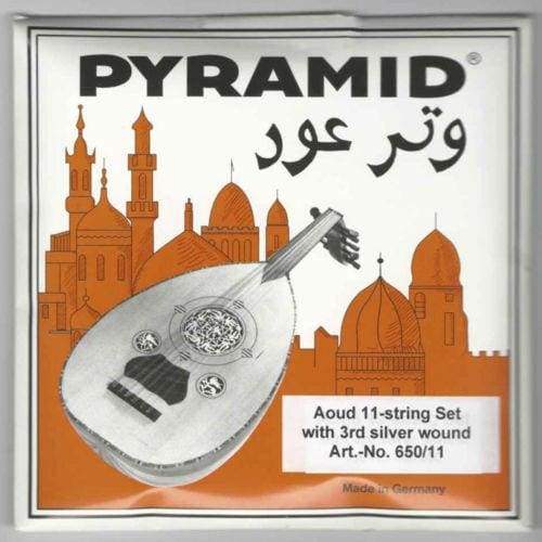 سیم حرفه‌ای عود تیونینگ عربی-سوری Pyramid PSO-650 ست کامل