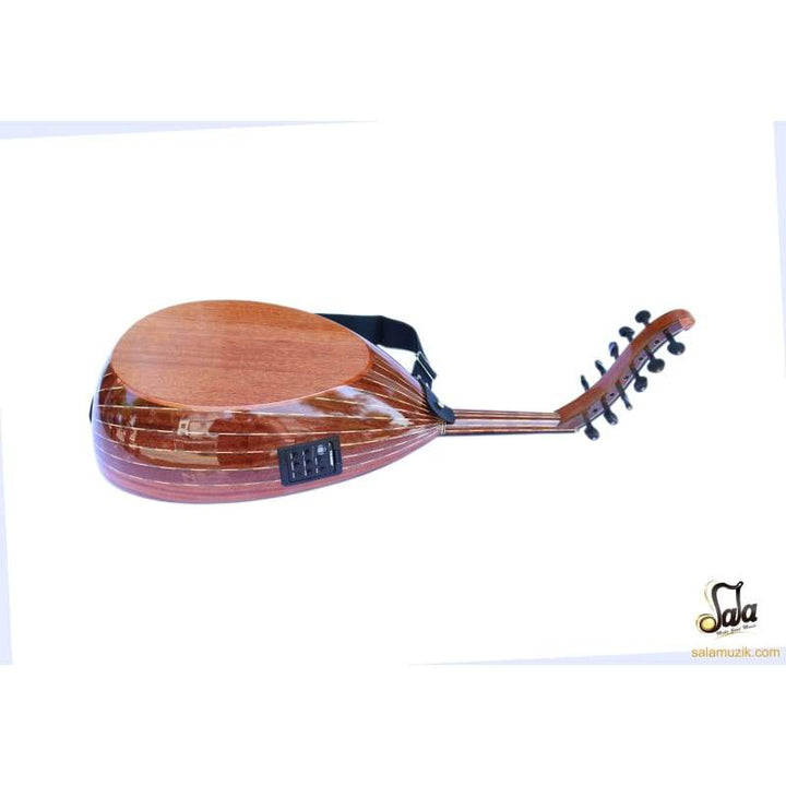 Mahogany Turkish electric oud AOH-5 by Sala
