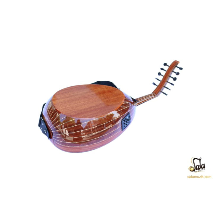 Mahogany Turkish electric oud AOH-5 by Sala