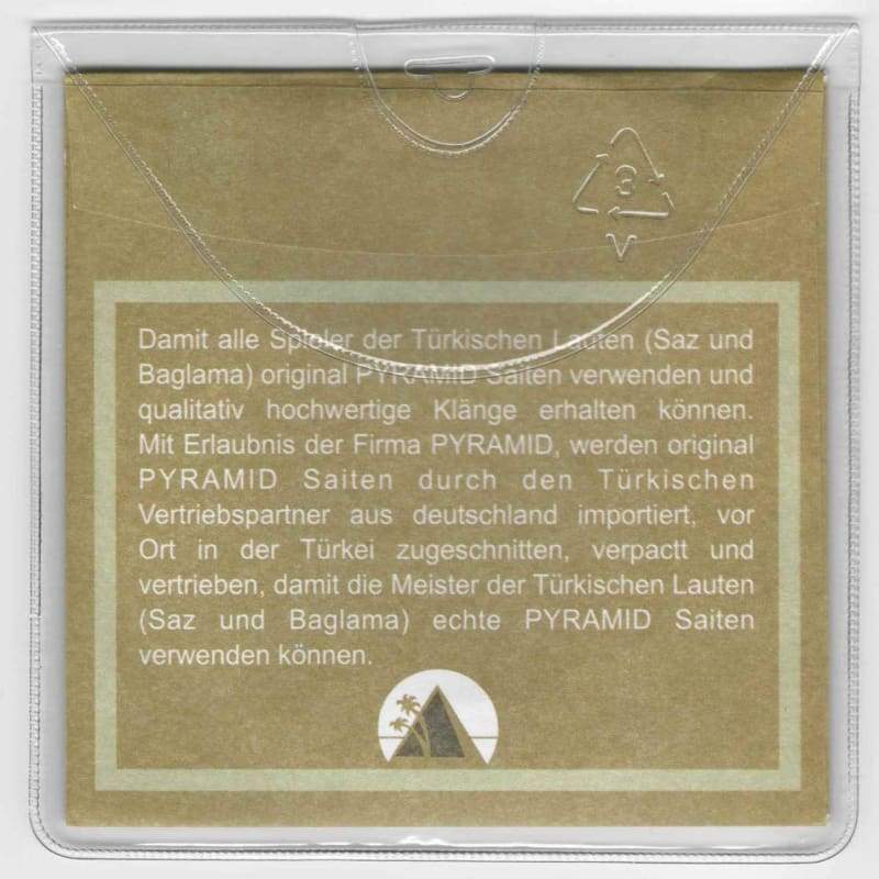 Pyramid kısa sap bağlama teli PSS-404 tam set