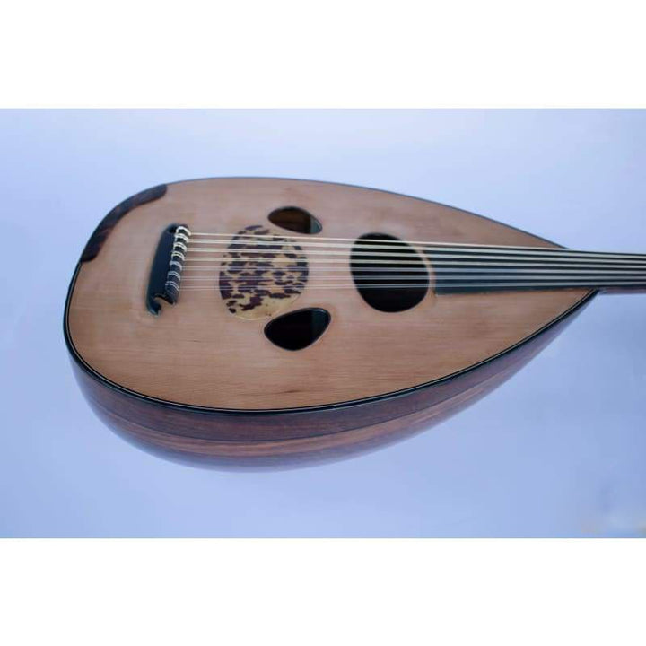 Walnut and Canadian cedar 13 strings oud CMO-413 with turtle pickguard