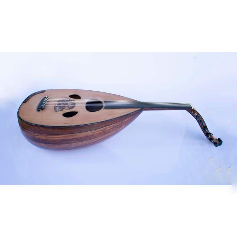 Special 13 strings oud CMO-413 with walnut bowl and Canadian cedar face by Mehmet Caymaz