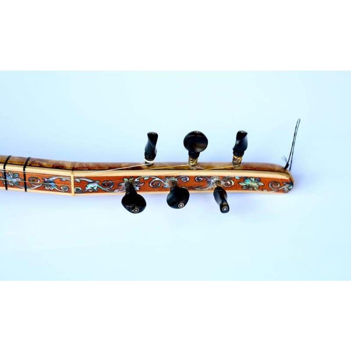 Handgefertigtes Langhals-Baglama SES-405 aus Wacholder von Sala elektrisch