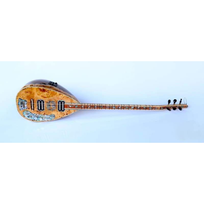 Spezielles Langhals-Baglama SES-405 aus Wacholder von Sala elektrisch