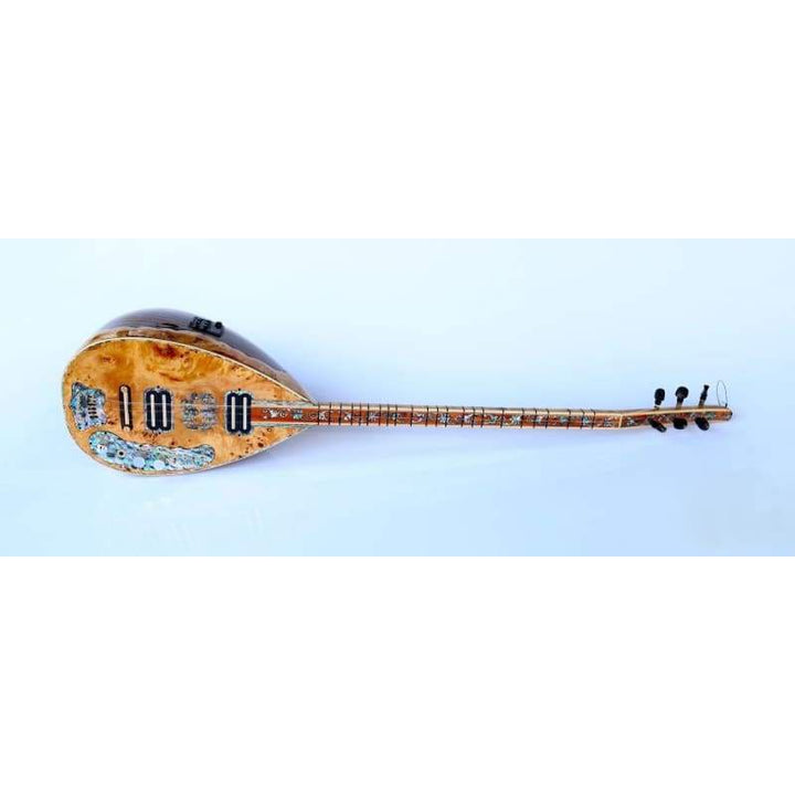 Spezielles Langhals-Baglama SES-405 aus Wacholder von Sala elektrisch