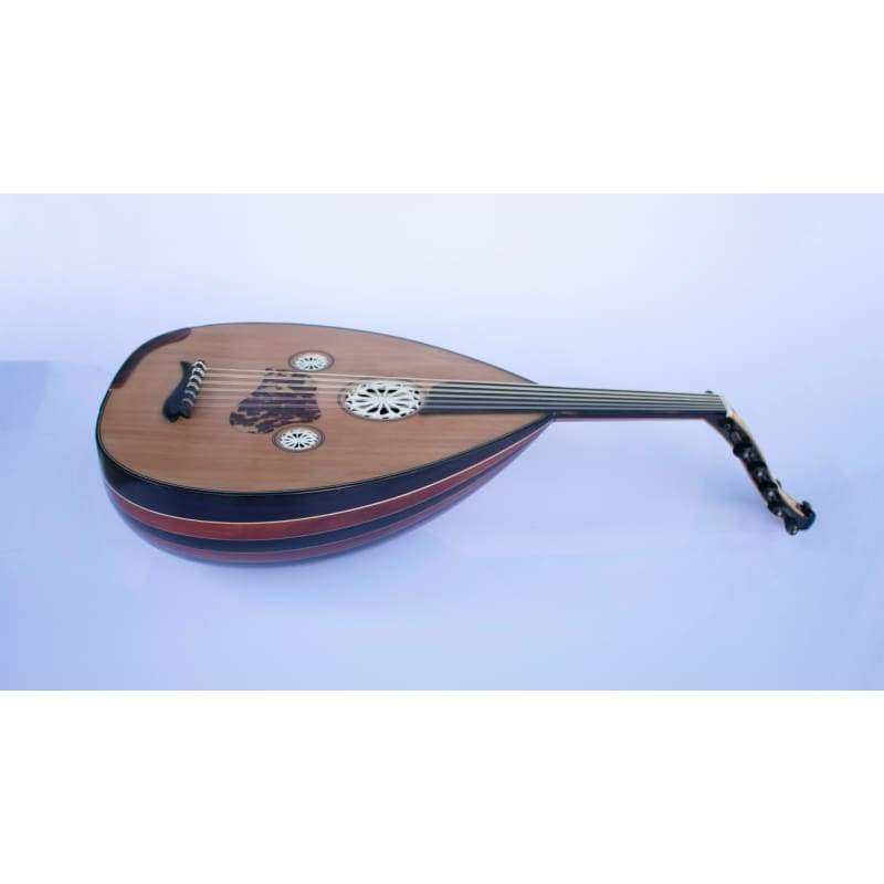 Kaplumbağa mizraplık ve kemik rozetli venge ardıç Türk udu CM-4