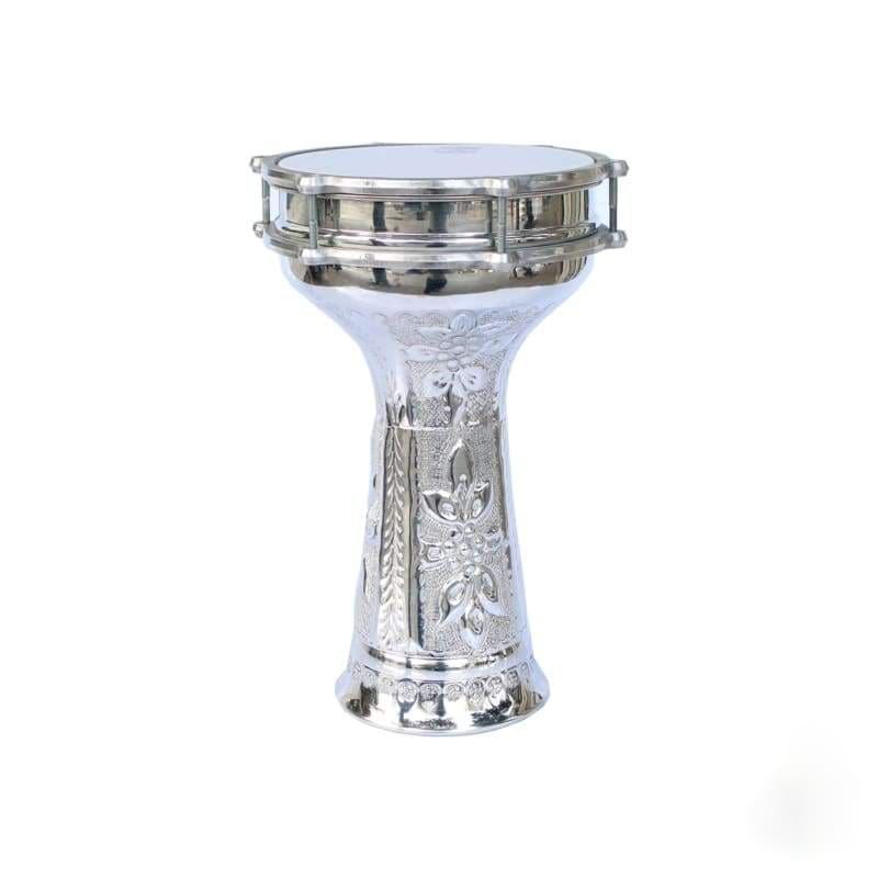 Darbuka turca CTD-122P Cumbus con acabado nacarado y cuerpo de aluminio