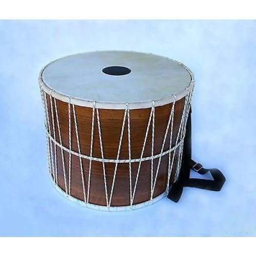 Walnut Turkish davul SD-122 by Sala handmade folk drum
